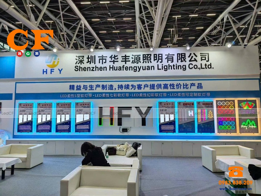 Led ziczac cuộn 50m Phủ Keo hãng LED HFY chính hãng tại Việt Nam