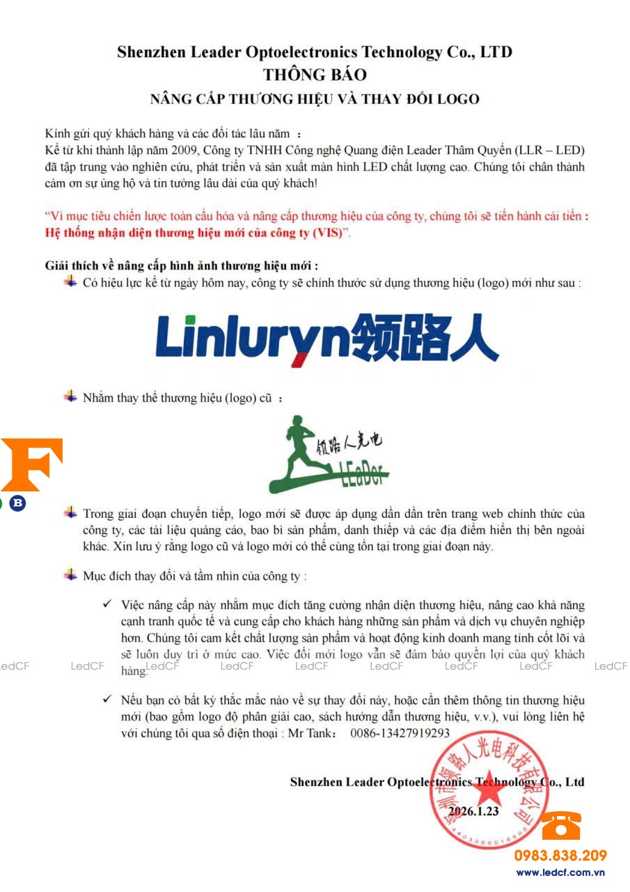 Led Ma trận hãng Linluryn Chính Hãng