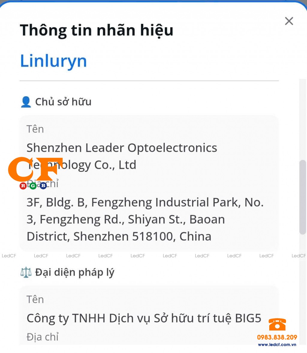 Led Ma trận hãng Linluryn Chính Hãng